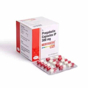 Buy Pregabalin 300mg Online, Pregabalin 300mg capsules in a blister pack with clear dosage instructions